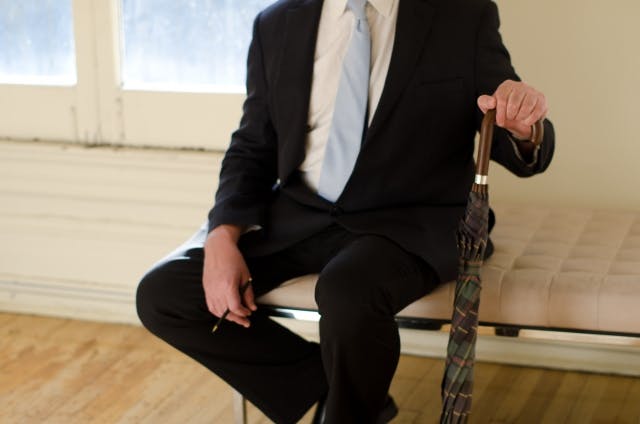 サラリーマンの靴下