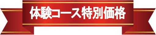 体験コース特別価格