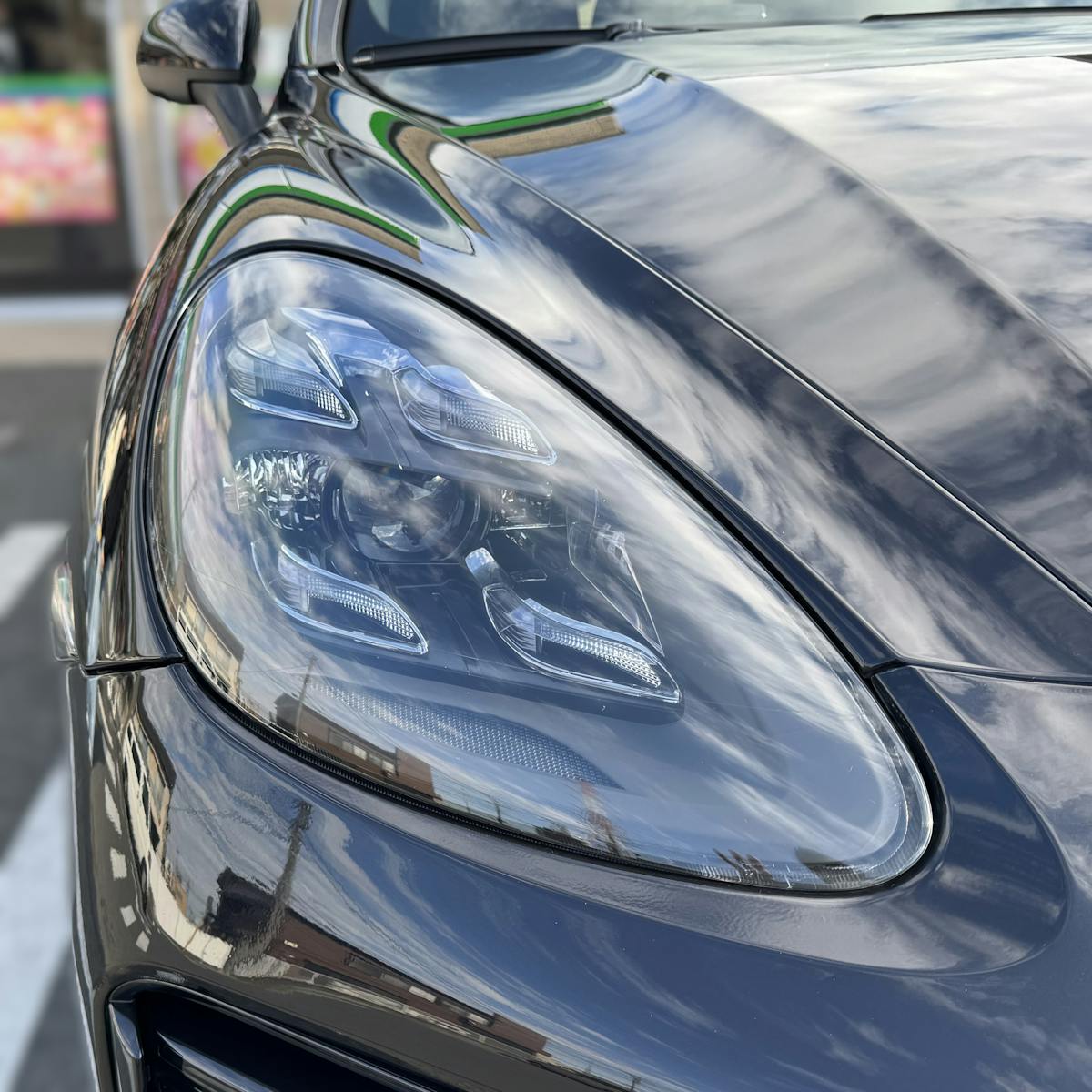 ポルシェ カイエン　958 後期　LED ヘッドライト 2個セット ◇ポルシェ 958 カイエン 11年~17年用 E3現行カイエンタイプ LEDヘッド