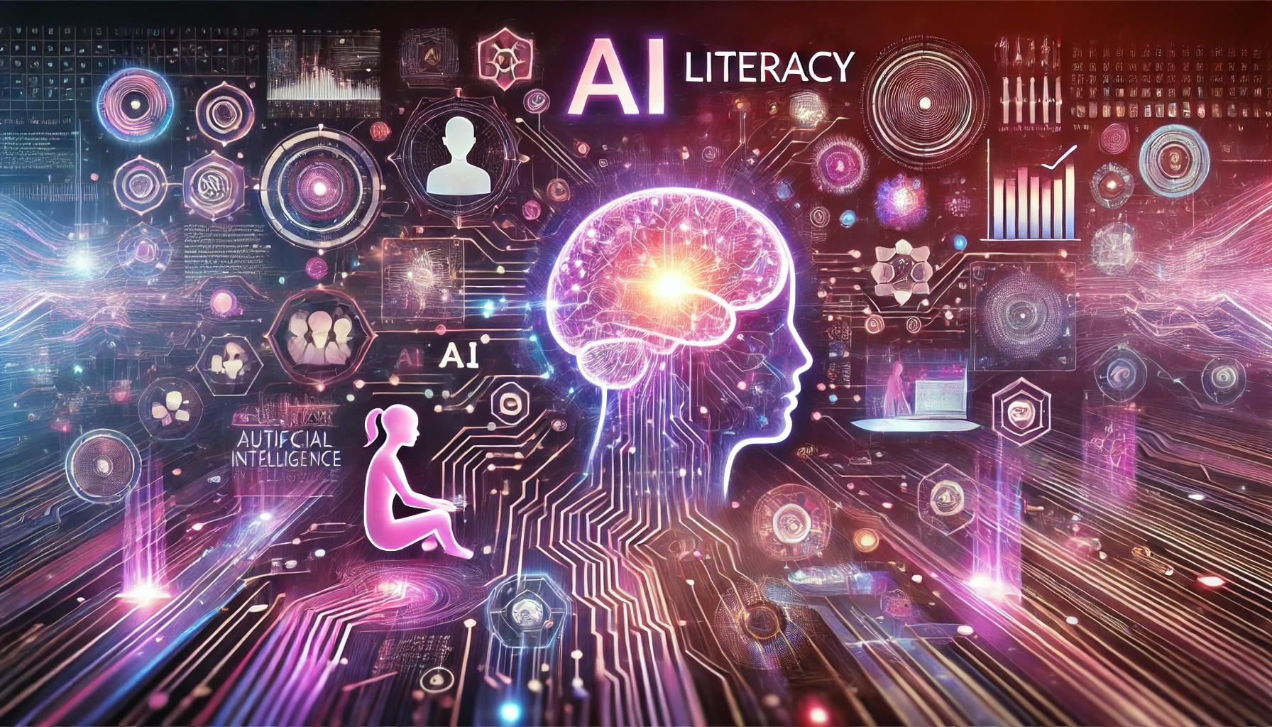 AI活用に必要な基礎知識とリテラシーを学ぶ講座のイメージ